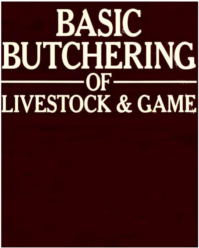 Basic Butchering by John J. Mettler