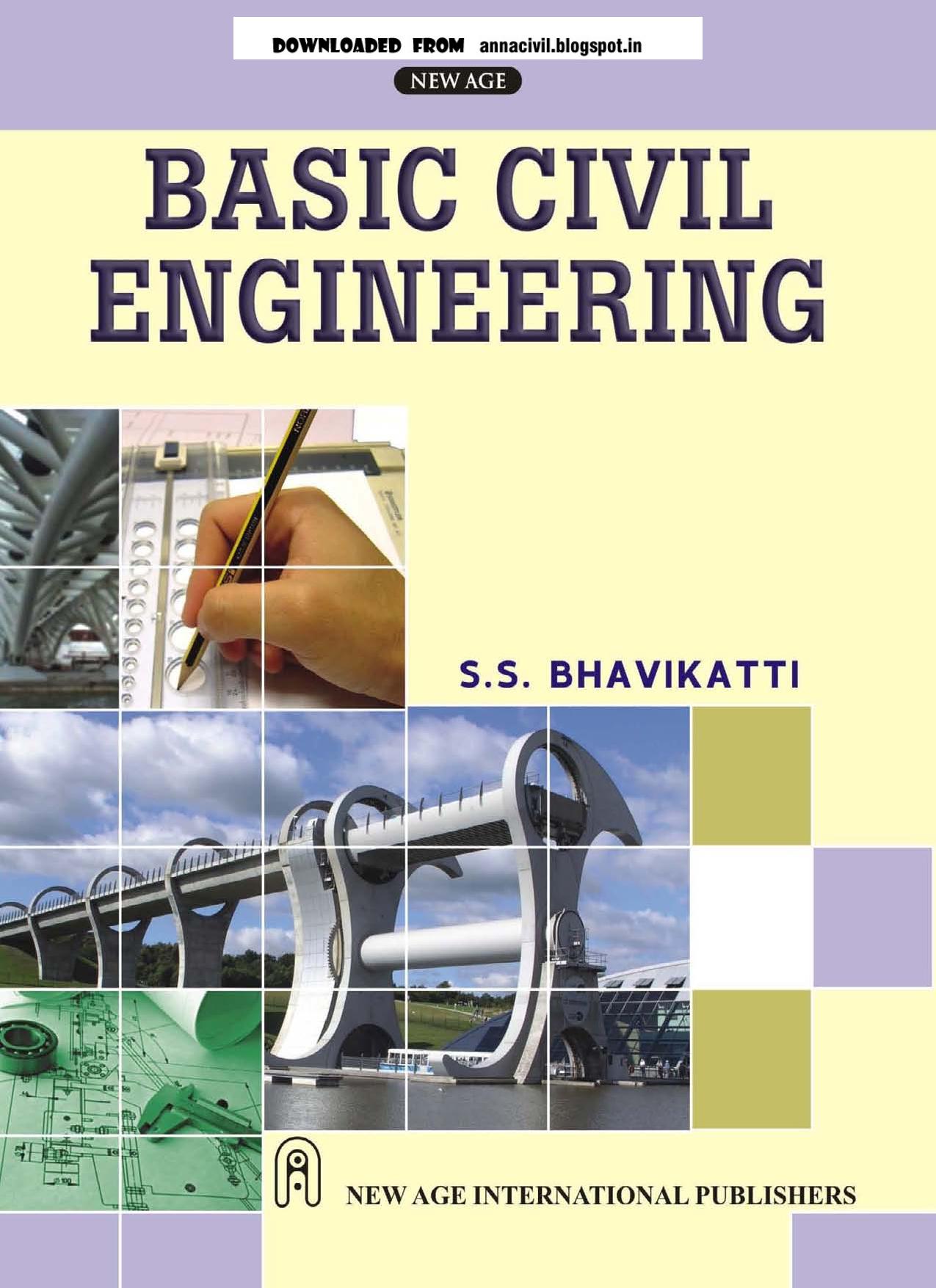 Basic Civil Engineering (As per the syllabus of RGPV, Bhopal) by S.S. Bhavikatti