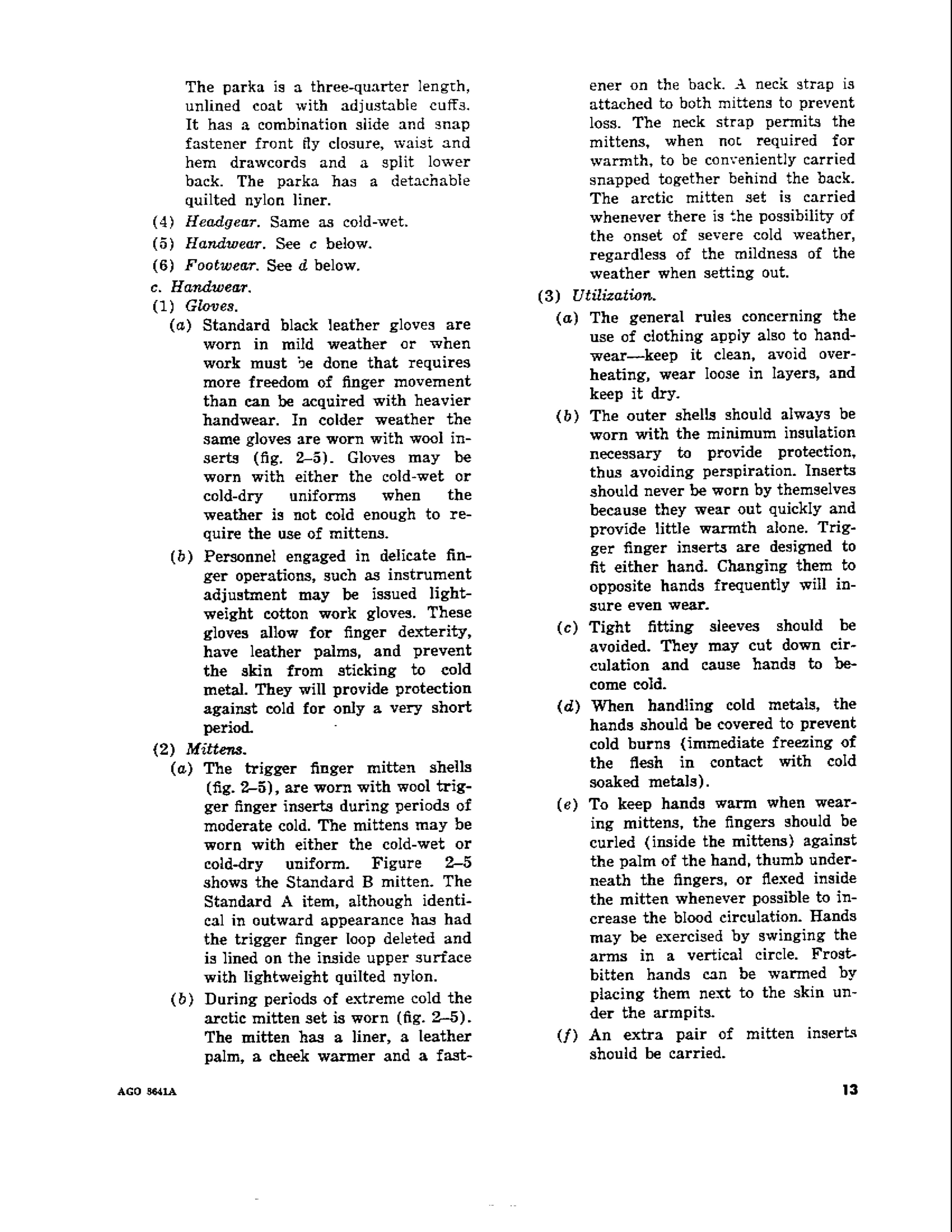 Basic Cold Weather Survival Manual by fm 31-70