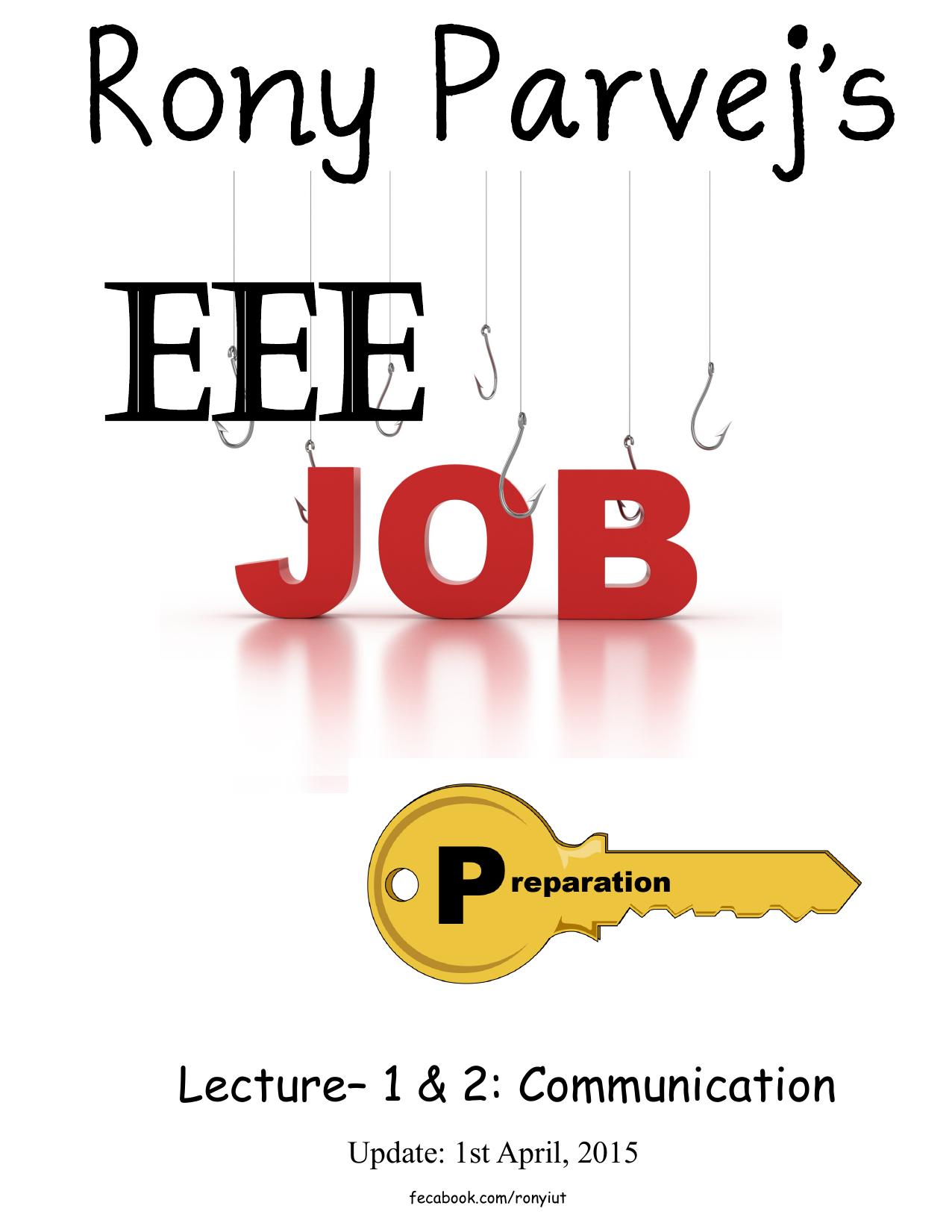 Basic Communication For Competitive exams by Rony Parvez