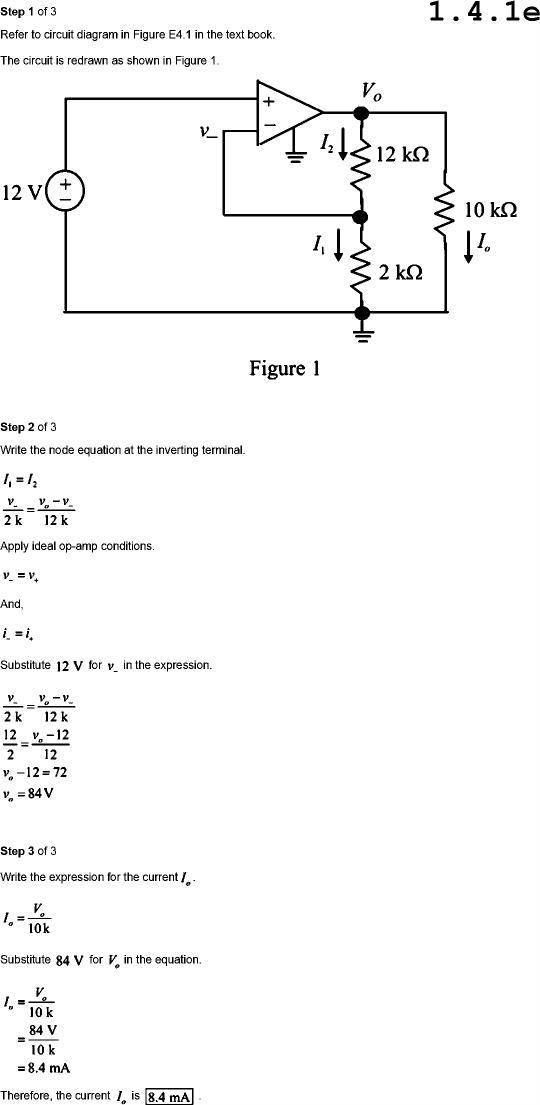 Basic Engineering Circuit Analysis J. DAVID IRWIN (11th Edition) [Chegg Solutions] by Unknown