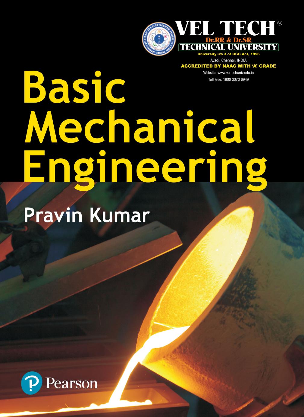 Basic Mechanical Engineering (Vel Tech) by Pravin Kumar