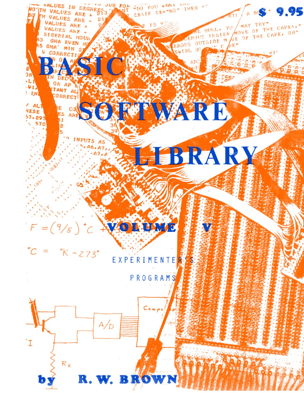 Basic Software Library Vol. 5 (1977)(Scientific Research Inst.)(pdf) by Scanned: Ira Goldklang