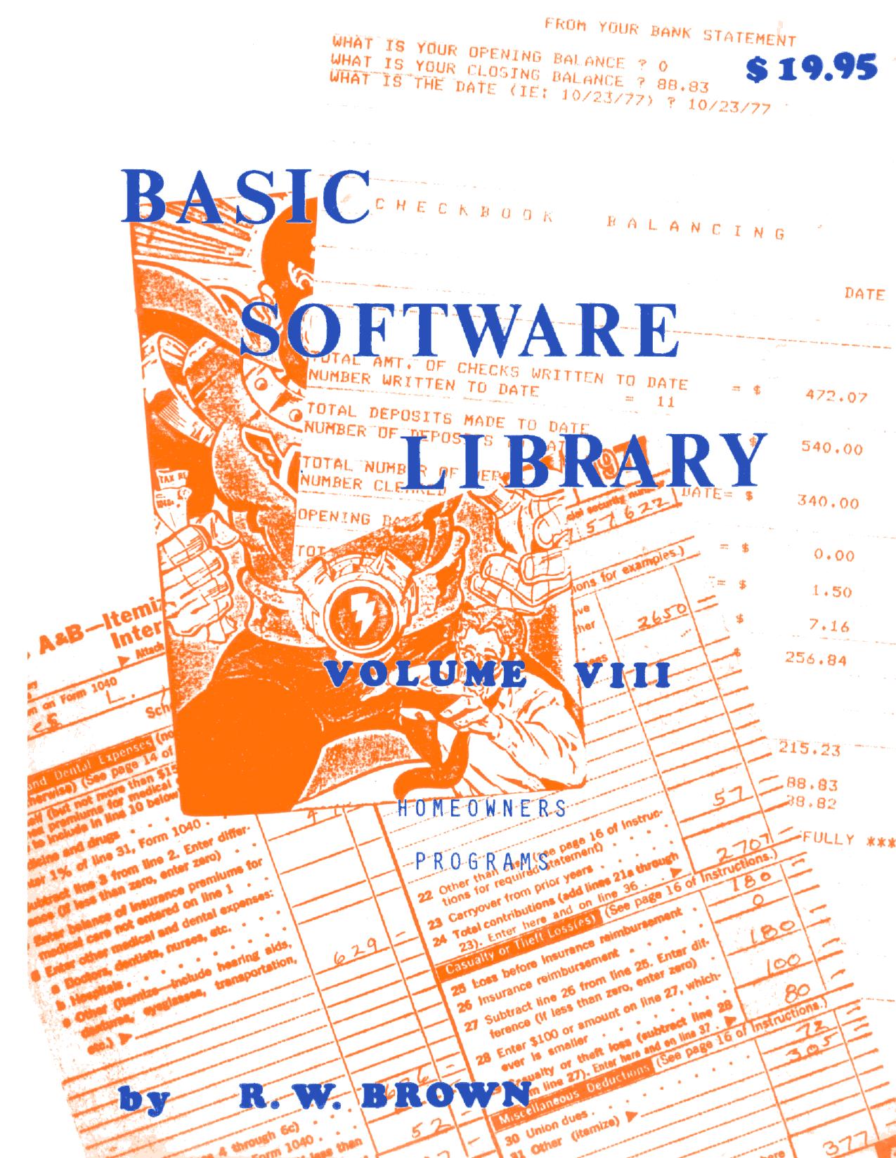 Basic Software Library Vol. 8 (1978)(Scientific Research Inst.)(pdf) by Scanned: Ira Goldklang