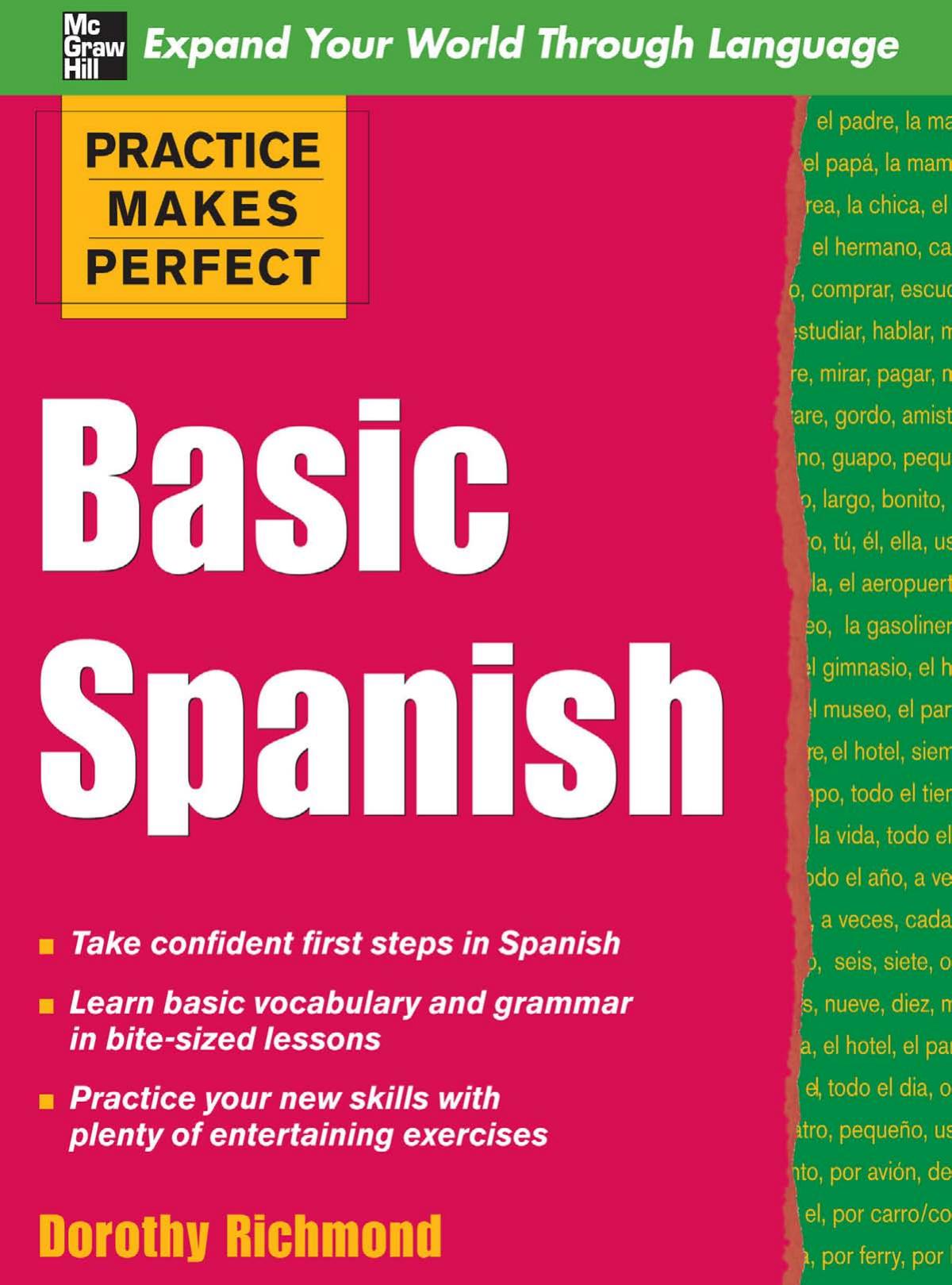 Basic Spanish by Richmond Dorothy Devney