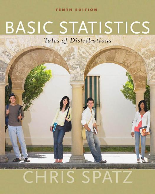 Basic Statistics: Tales of Distributions by Chris Spatz