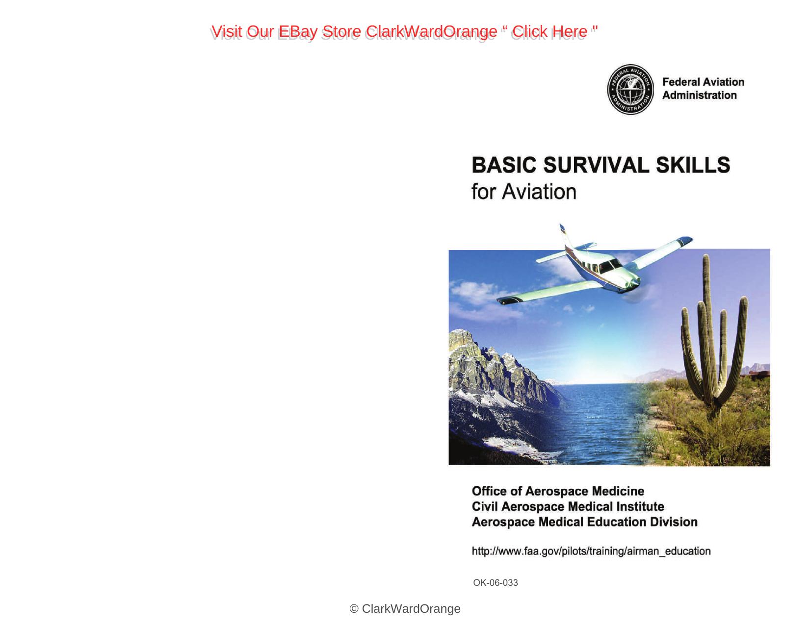 Basic Survival Skills for Aviation by Aerospace Medical Education Division