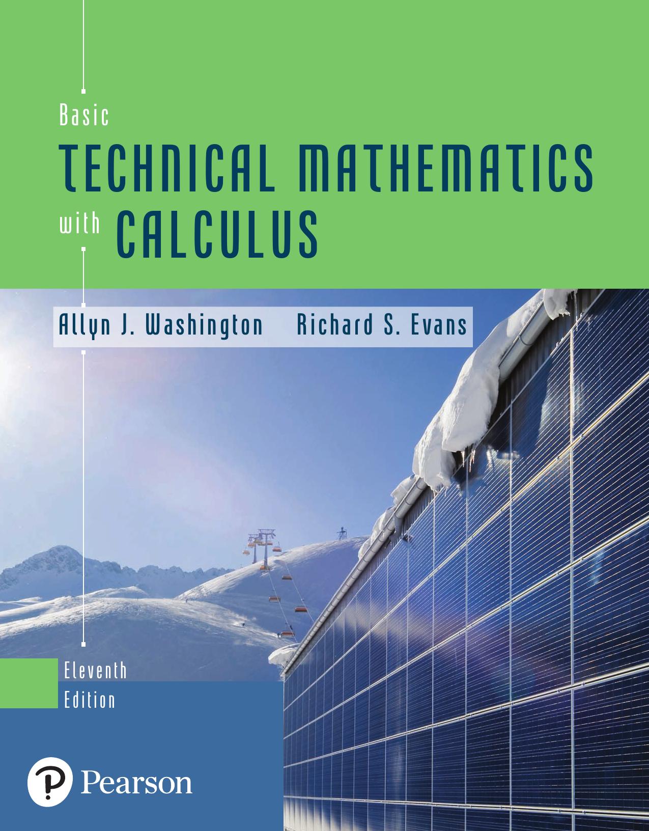 Basic Technical Mathematics with Calculus, 11th Edition by Unknown