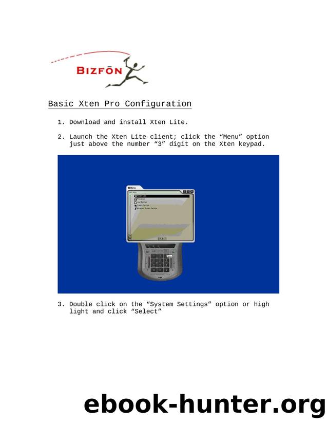 Basic Xten Pro Configuration by Sean_Collins