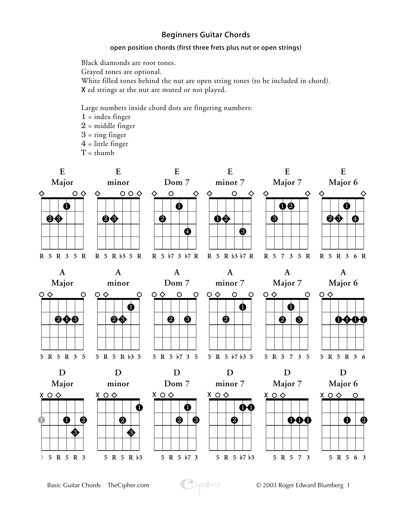 Basic guitar chords by John Hartin; Texas Music and Video (Firm)