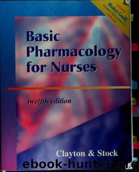 Basic pharmacology for nurses by unknow