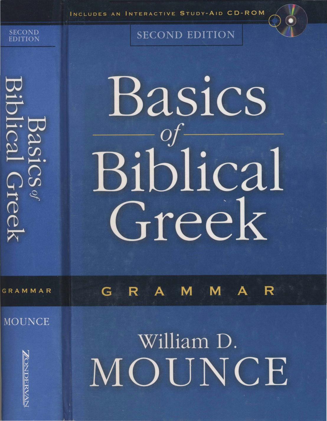 Basics Of Biblical Greek by Unknown