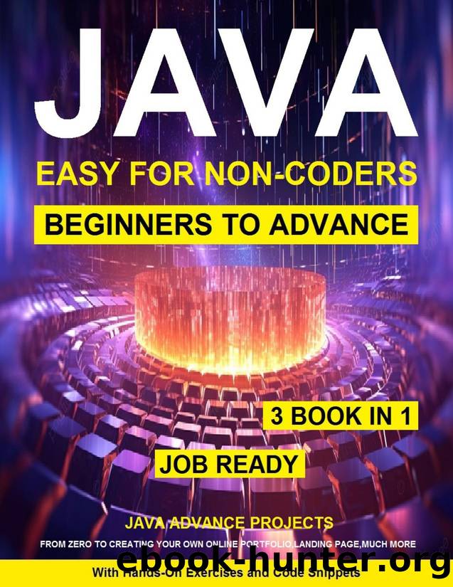 Basics of Java and Advance Java Project: Attend 10 Interview Get 5 Offer Letter from a Software Company by K Amit