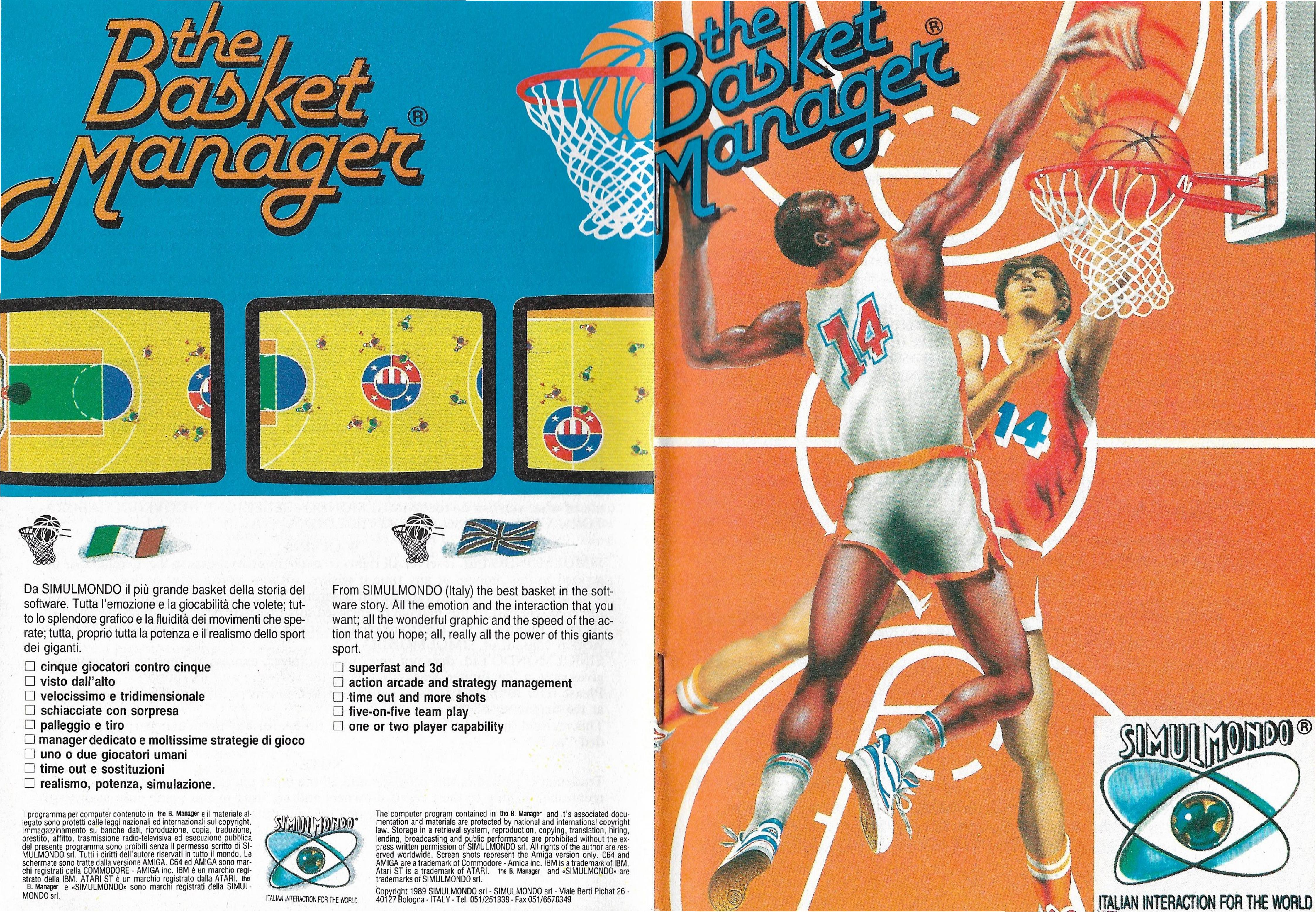 Basket Manager, The (1991) by Unknown