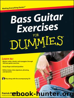 Bass Guitar Exercises For Dummies by Patrick Pfeiffer