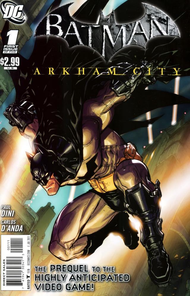 Batman Arkham City #1 Comic issue 1st by Paul Dini