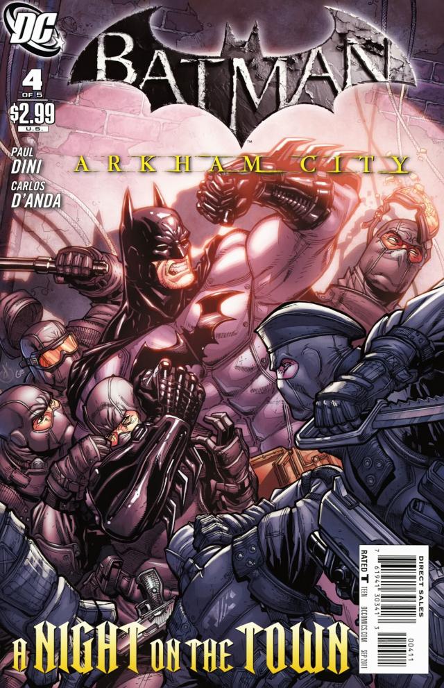Batman Arkham City #4 issue 4th by Paul Dini