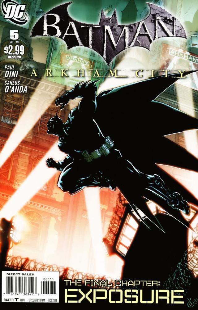 Batman Arkham City #5 issue 5th by Paul Dini
