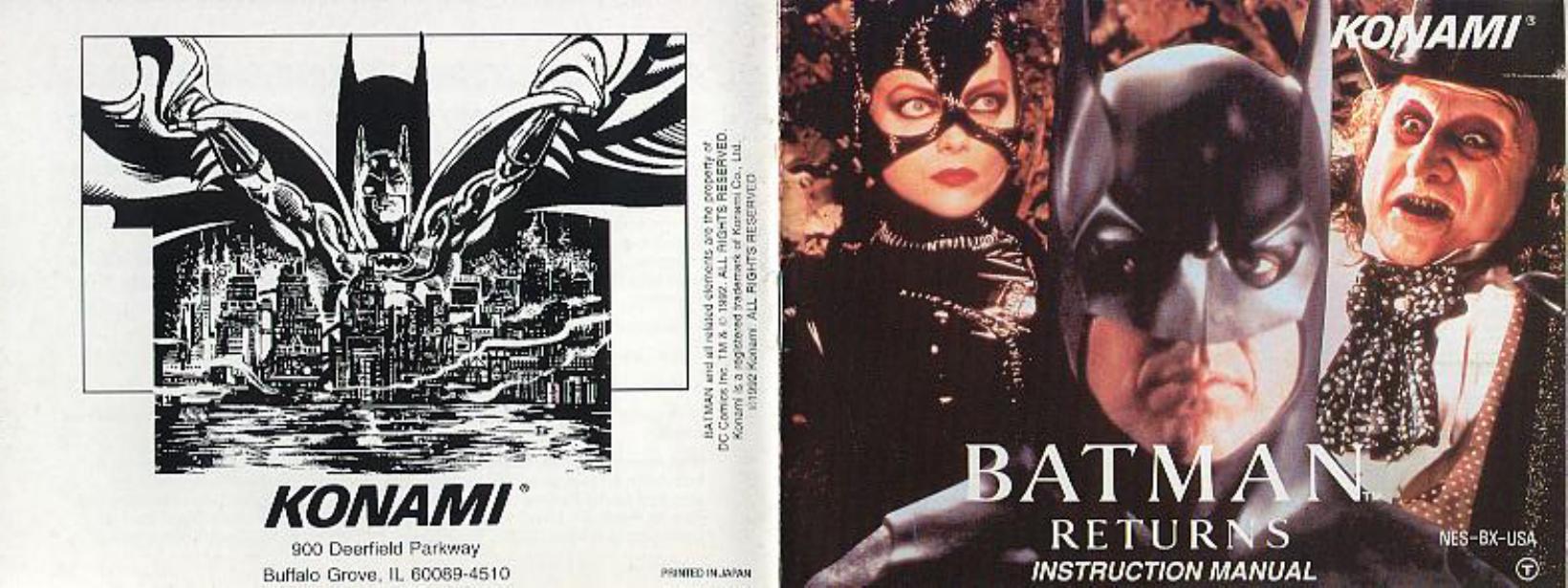 Batman Returns (U) by Unknown