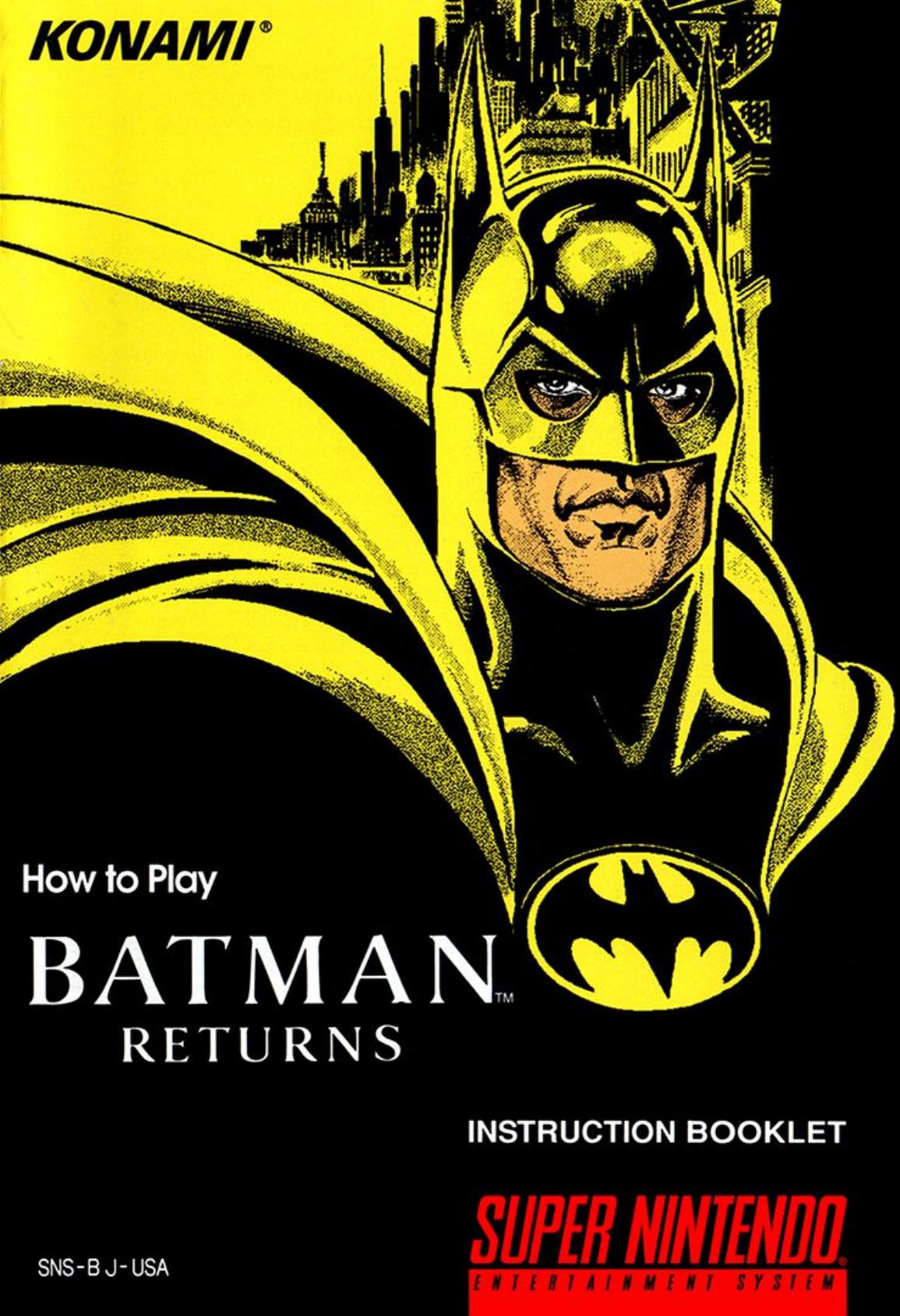 Batman Returns (USA) by Jonathan Grimm