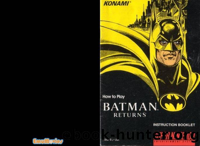 Batman Returns (USA)-manual by Unknown
