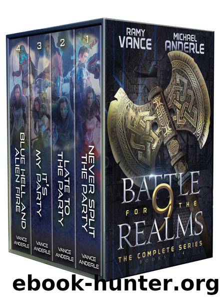 Battle for the Nine Realms Complete Series Boxed Set: A Portal GameLit Fantasy by Ramy Vance & Michael Anderle