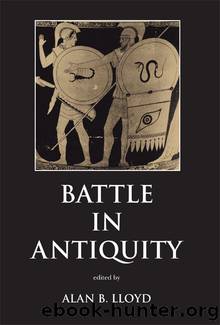 Battle in Antiquity by Lloyd Alan B