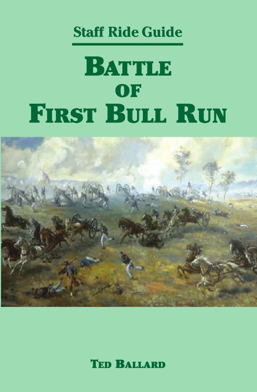Battle of First Bull Run by Ted Ballard