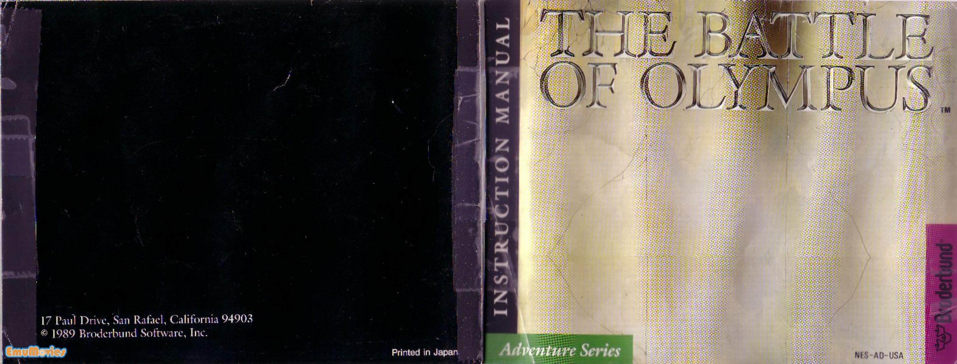 Battle of Olympus, The (USA) by unknow
