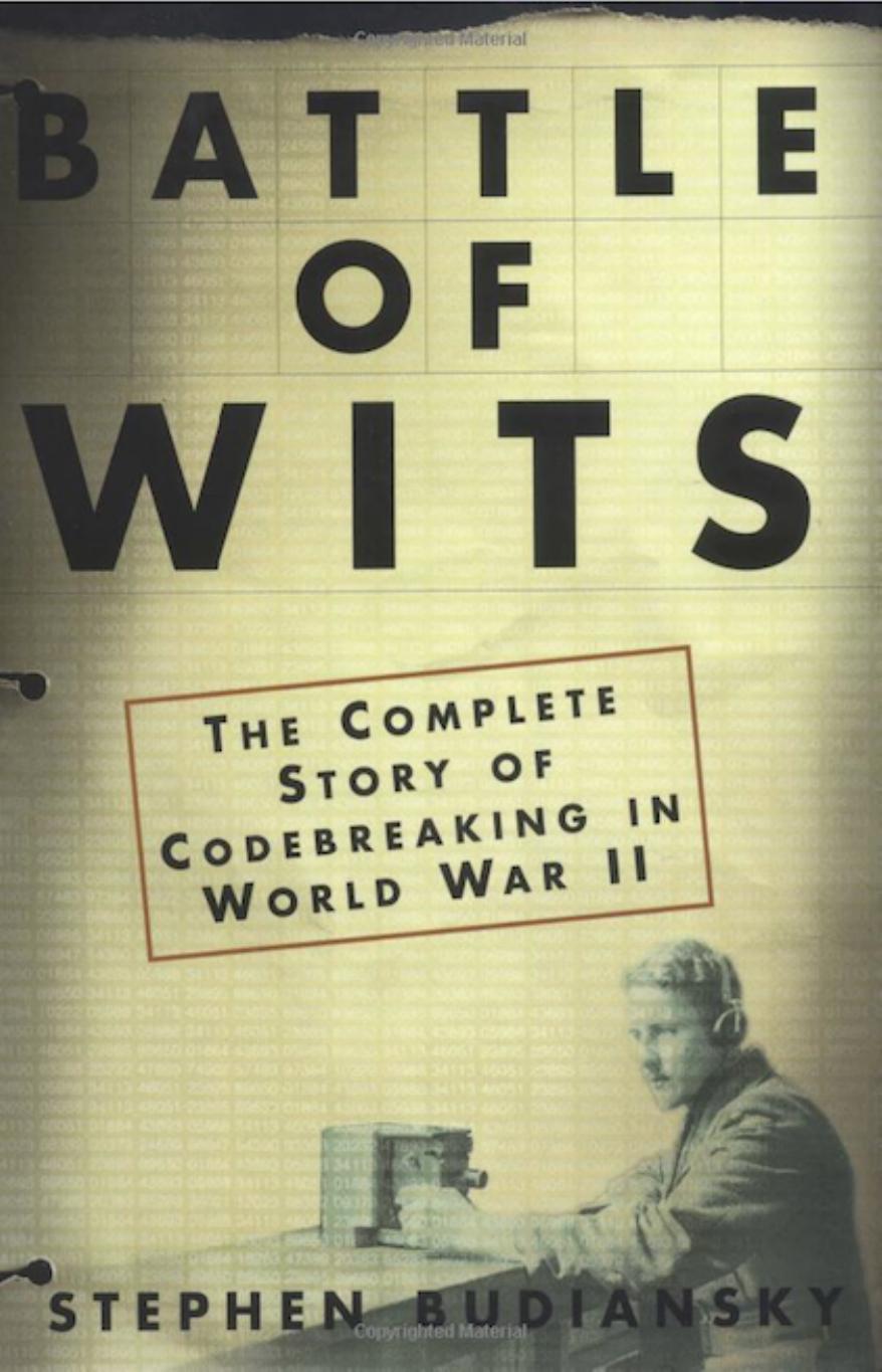 Battle of Wits: The Complete Story of Codebreaking in World War II by Stephen Budiansky