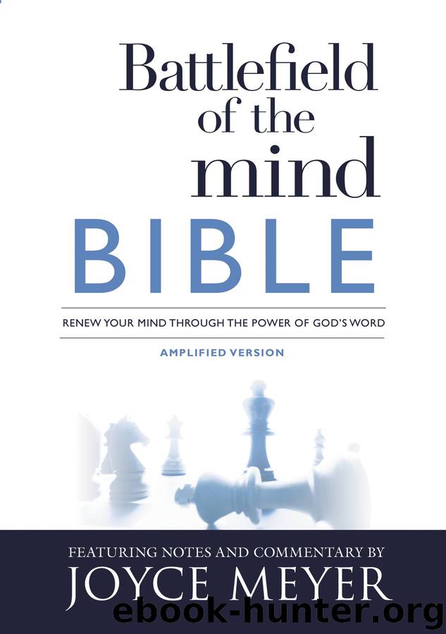 Battlefield of the Mind Bible by Joyce Meyer