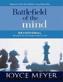 Battlefield of the mind Devotional by Joyce Meyer