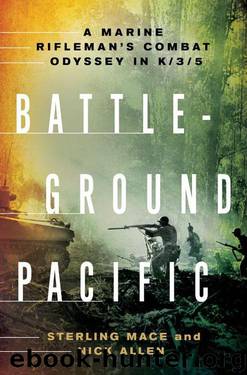 Battleground Pacific: A Marine Rifleman's Combat Odyssey in K35 by Mace Sterling & Allen Nick