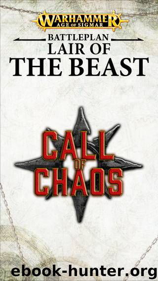 Battleplan: Lair of the Beast by Games Workshop Ltd