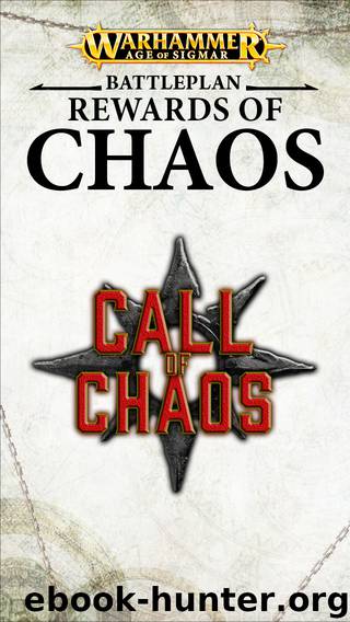 Battleplan: Rewards of Chaos by Games Workshop Ltd