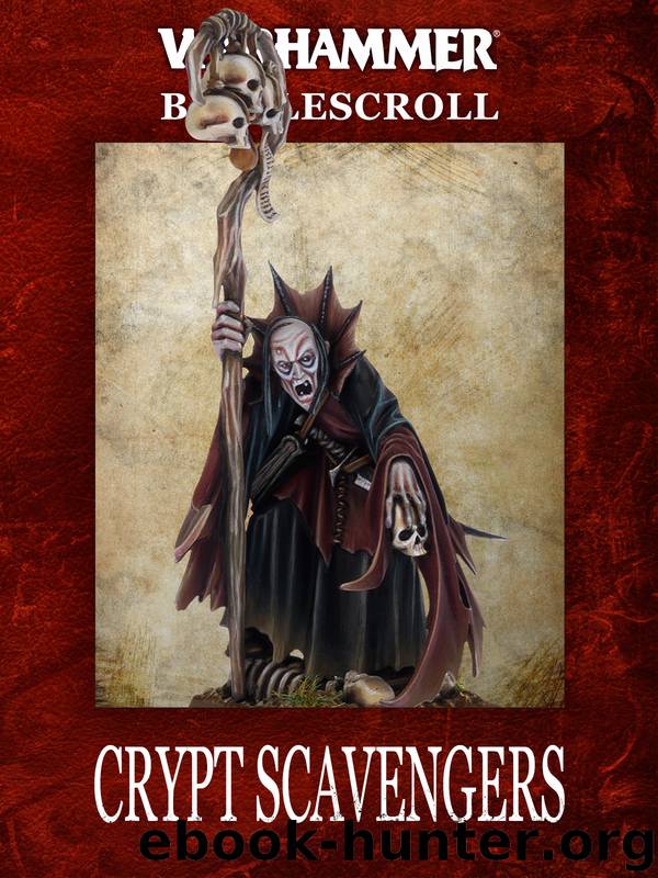 Battlescroll - Crypt Scavengers by Games Workshop Ltd