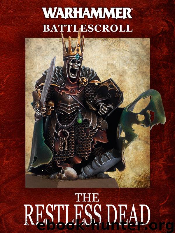 Battlescroll - Restless Dead by Games Workshop Ltd
