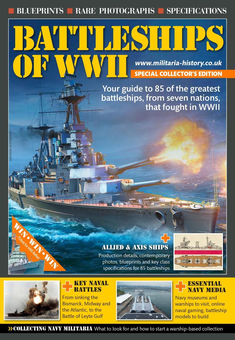Battleships of WWII by Unknown