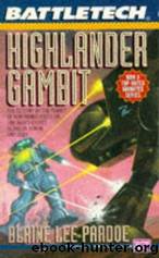 Battletech #29 - Highlander Gambit by Blaine Lee Pardoe