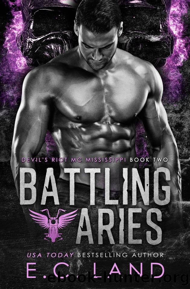Battling Aries (Devil's Riot MC Mississippi Book 2) by E.C. Land