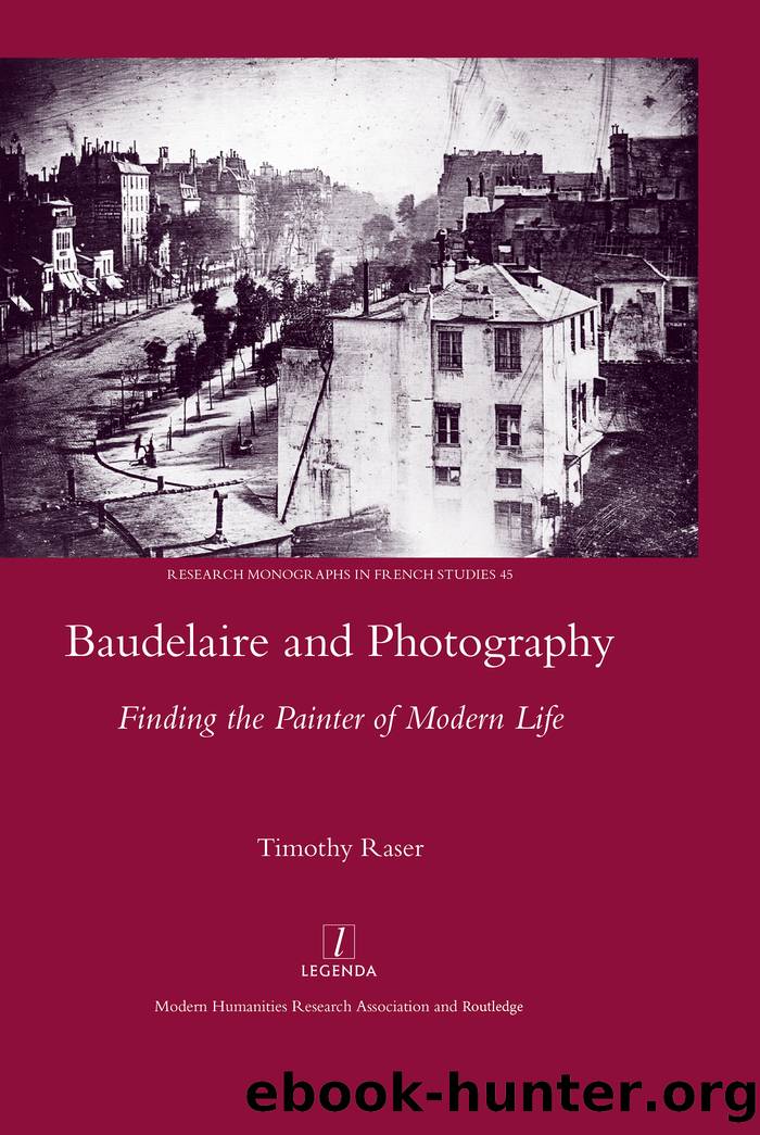 Baudelaire and Photography by Raser Timothy;
