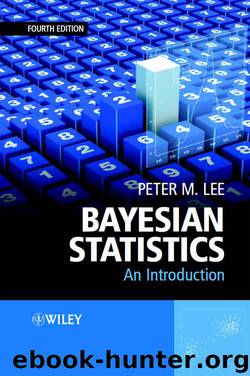 Bayesian Statistics (4th ed) by Peter M Lee