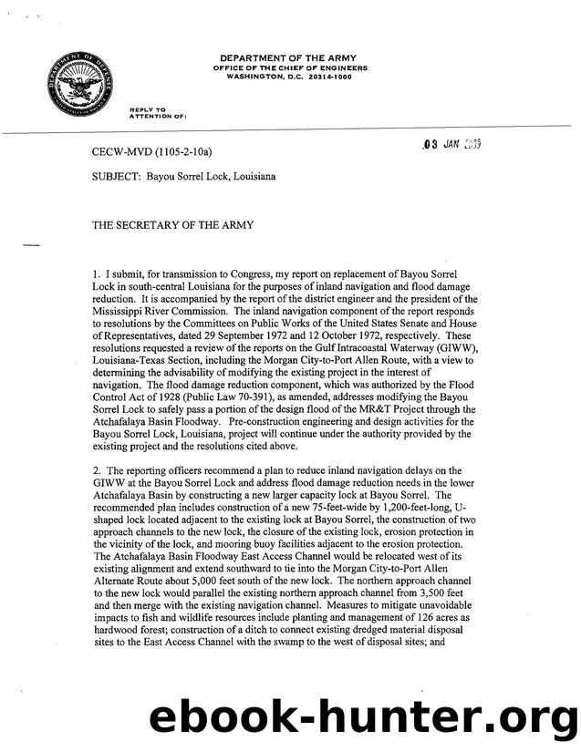 Bayou Sorrel Lock, Louisiana by Unknown