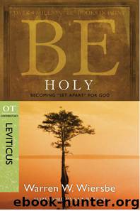 Be Holy by Warren W. Wiersbe