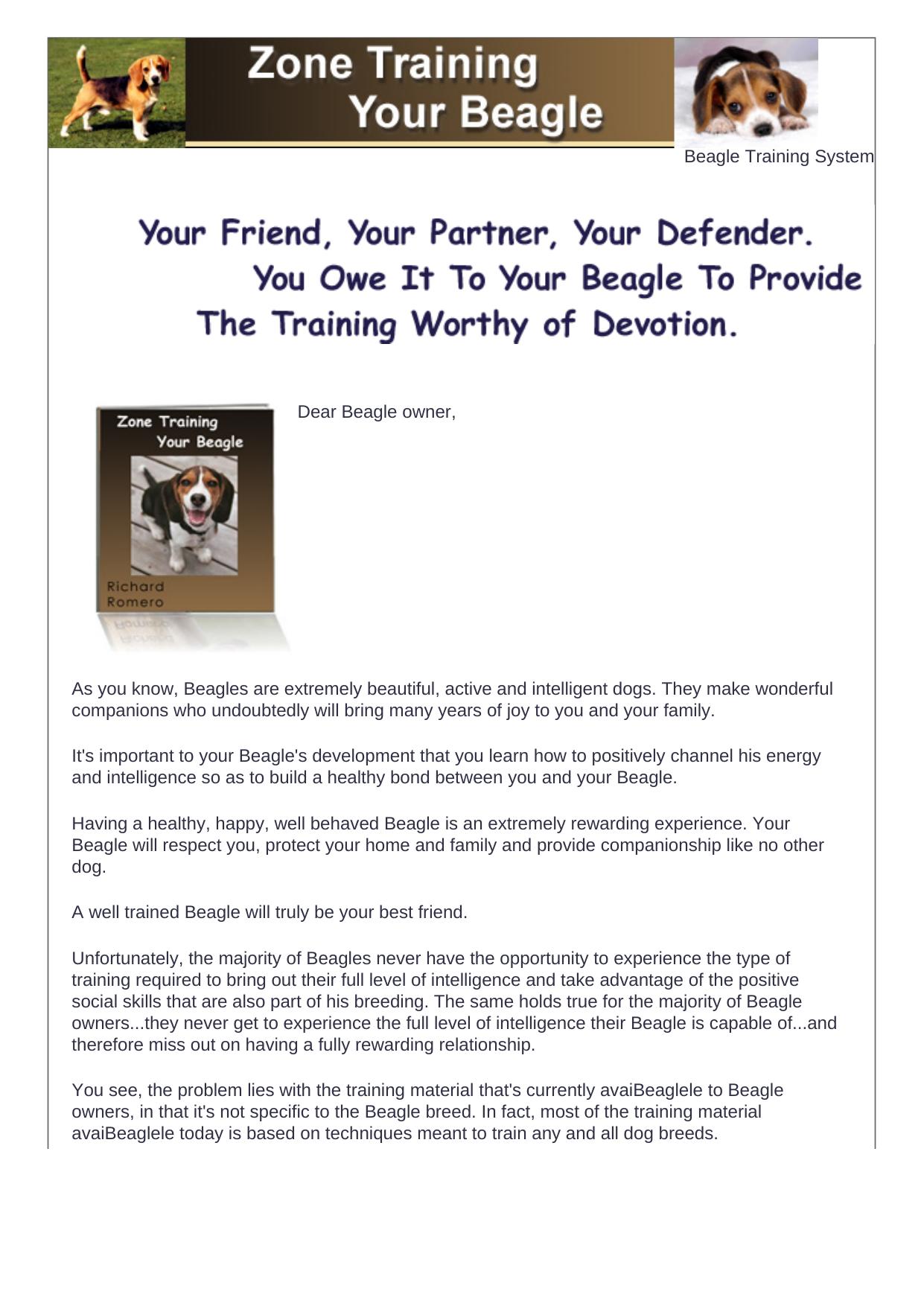Beagle Training With Zone Method - Fast! by Best of Kuszter's Collection