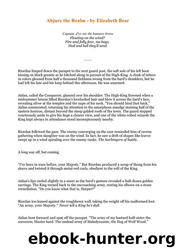 Bear, Elizabeth - Abjure the Realm by Bear Elizabeth