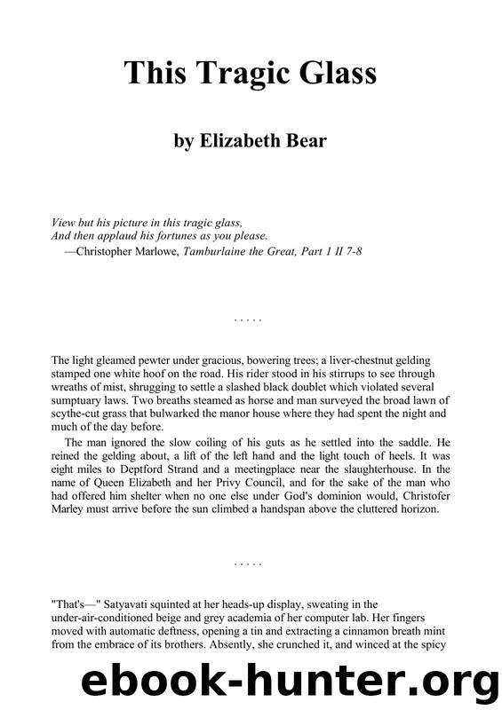 Bear, Elizabeth - This Tragic Glass by Bear Elizabeth
