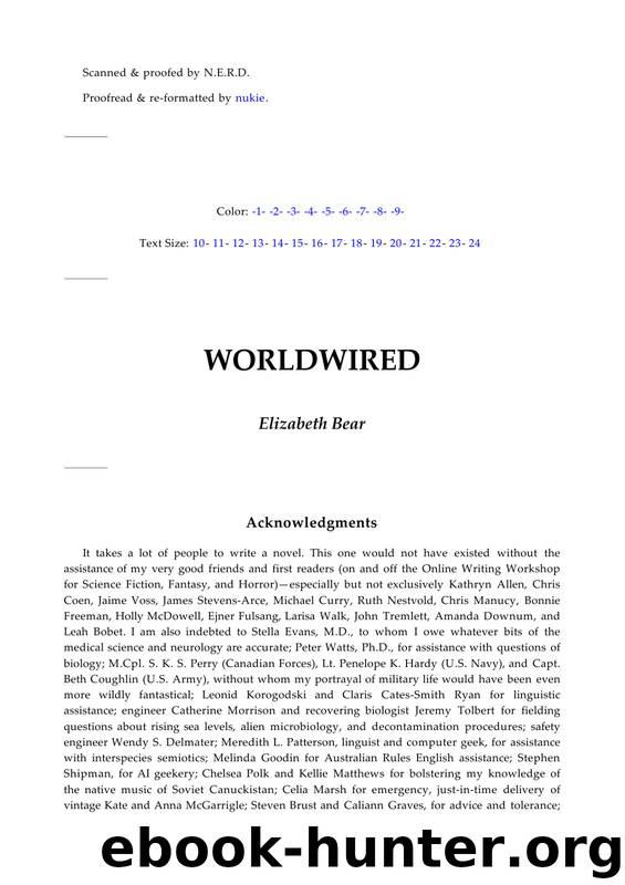 Bear, Elizabeth - Wetwired 03 by Bear Elizabeth