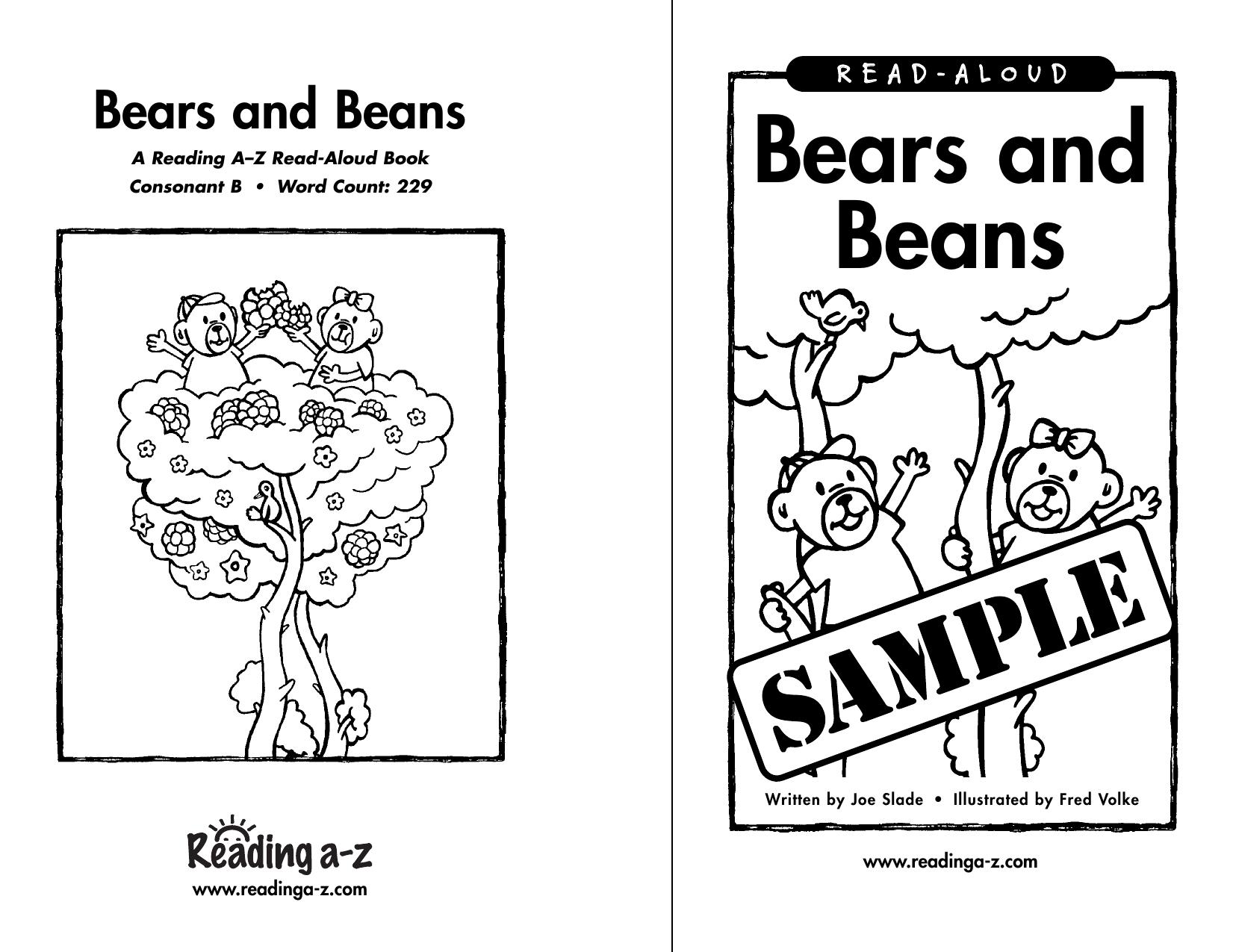 Bears and Beans by Unknown
