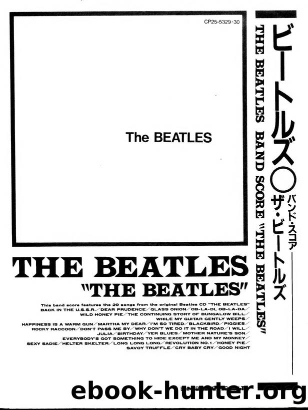 Beatles White Album Guitar Songbook by Unknown